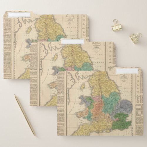 Kingdoms of the Anglo Saxons File Folder