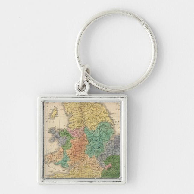 Kingdoms of the Anglo Saxons Keychain (Front)