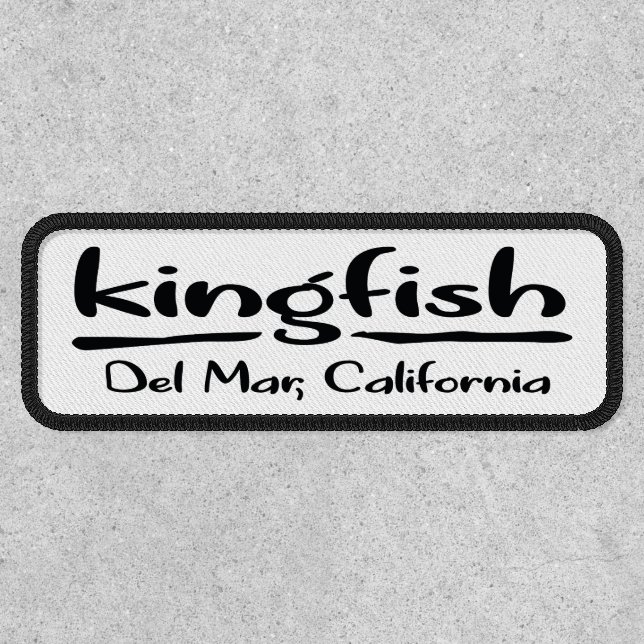 kingfish™ patch patch (Front)