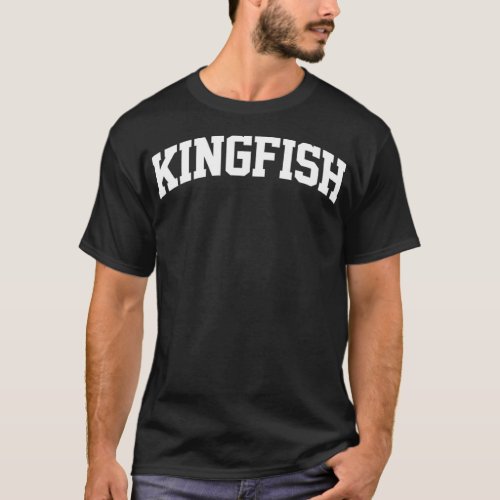 Kingfish Vintage Retro Sports Arch Funny  T_Shirt