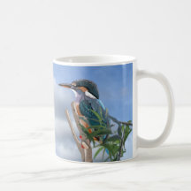 Kingfisher and Willow Coffee Mug