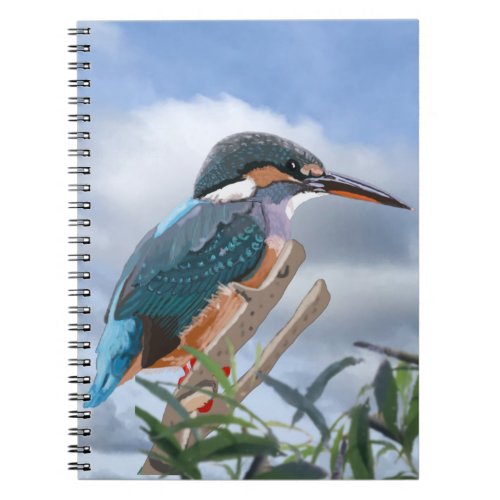 Kingfisher and Willow   Notebook