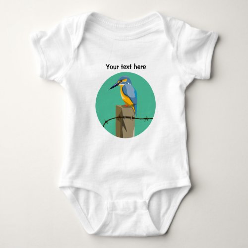 Kingfisher Baby Bodysuit