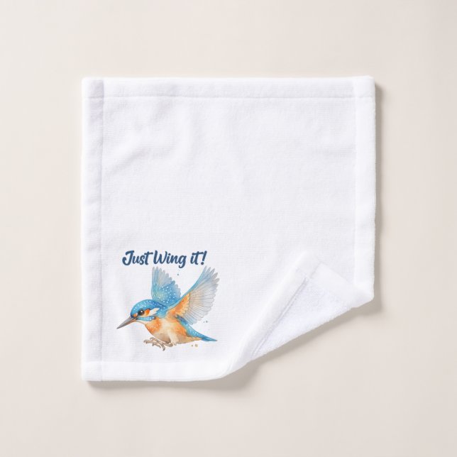 Kingfisher Bathroom Towel Set (Wash Cloth)