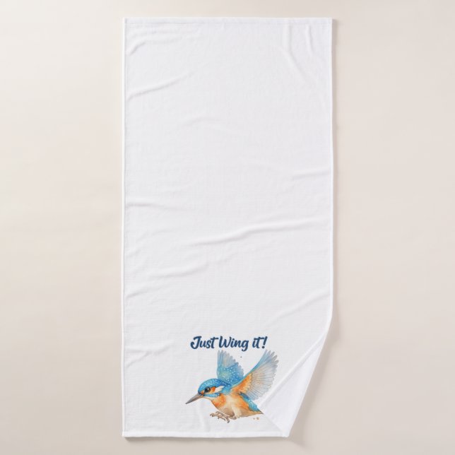 Kingfisher Beach Towel (Bath Towel)