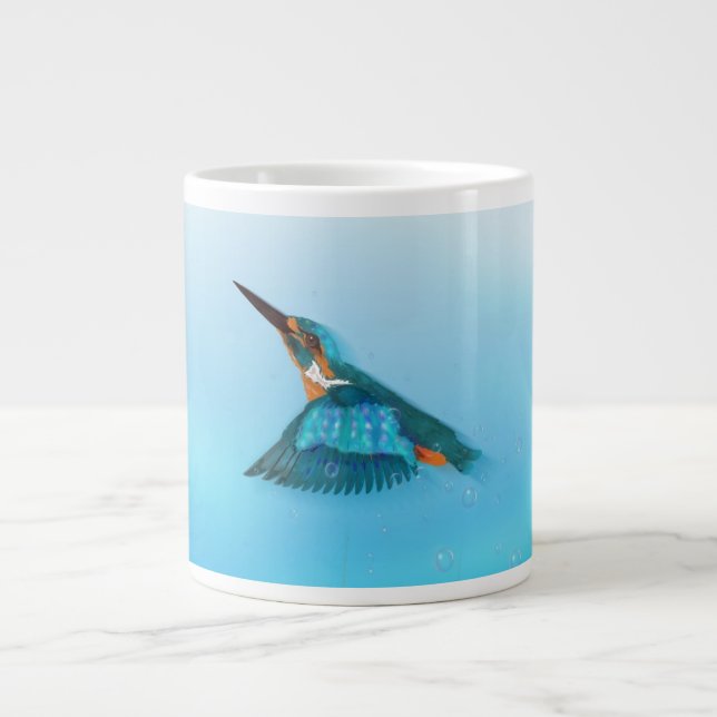 kingfisher Bird Giant Coffee Mug (Front)