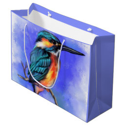 Kingfisher Bird Gift Bag