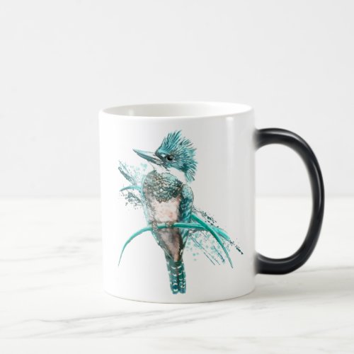 Kingfisher Bird Graphic Art Wildlife Animal Art Magic Mug