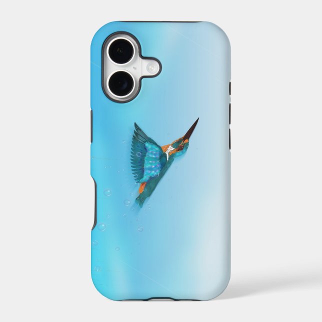 kingfisher Bird Iphone Case (Back)