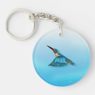 kingfisher Bird Keychain