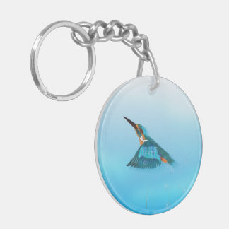 kingfisher Bird Keychain