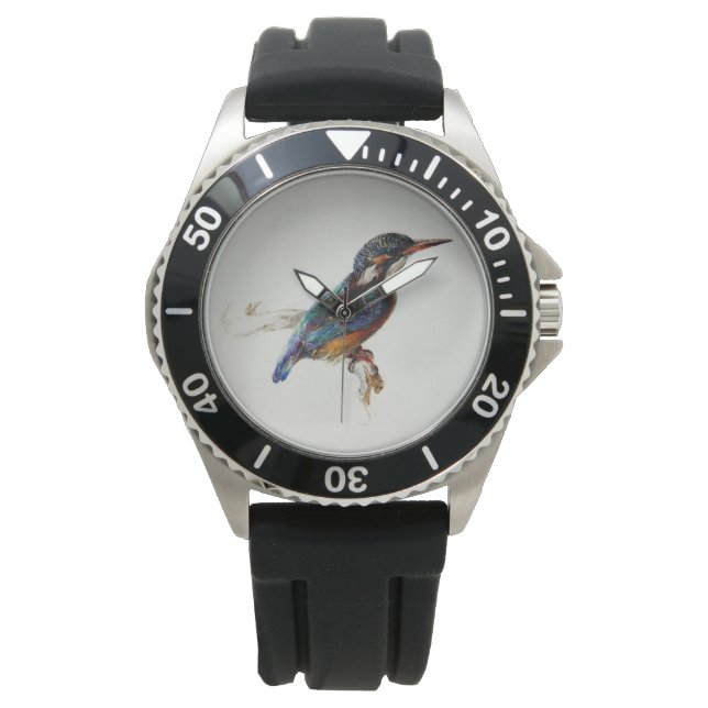 Kingfisher (by John Ruskin) Watch (Front)