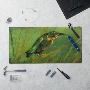 Kingfisher by Vincent van Gogh Desk Mat
