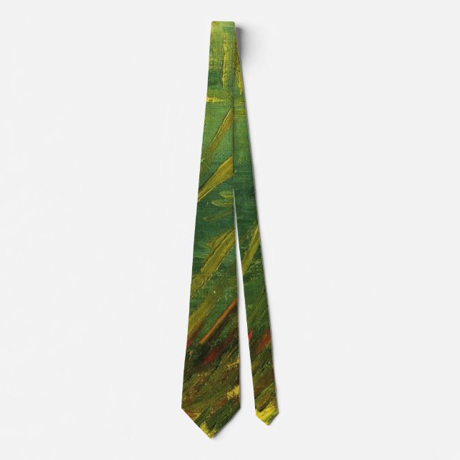 Kingfisher by Vincent van Gogh Neck Tie (Front)