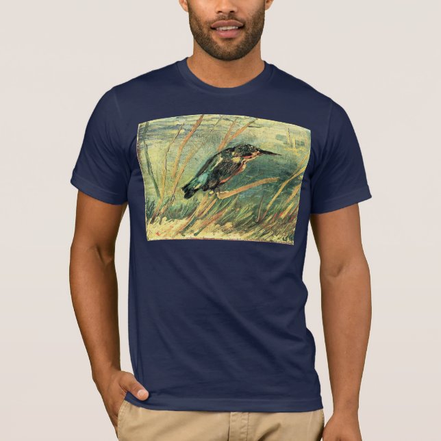 Kingfisher by Vincent van Gogh T-Shirt (Front)