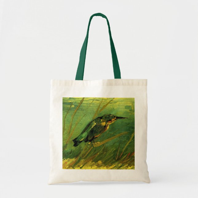 Kingfisher by Vincent van Gogh Tote Bag (Front)