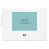 kingfisher card (Back Horizontal)