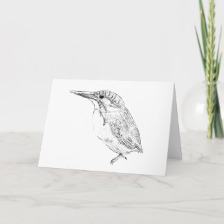 Kingfisher Card