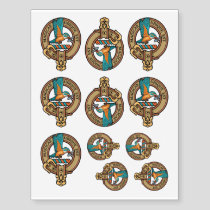 Kingfisher Crest Temporary Tattoos