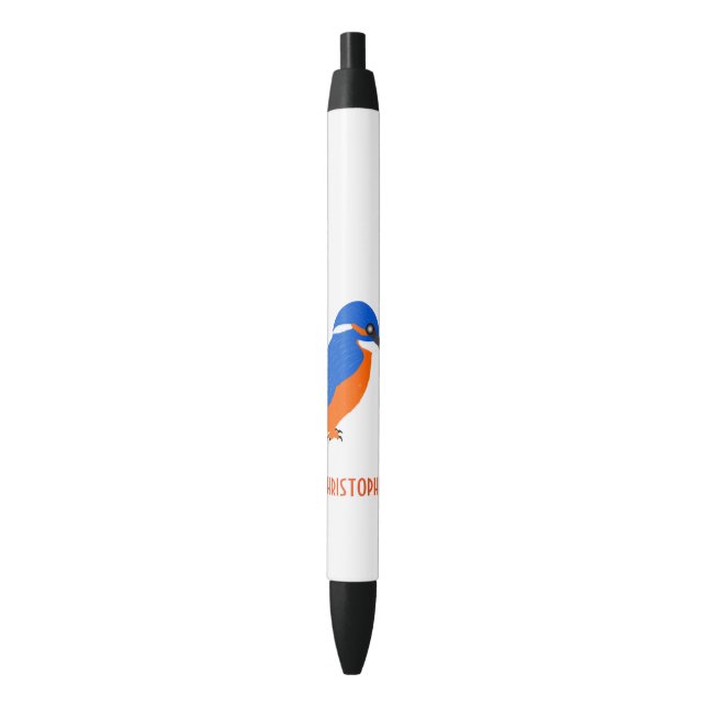 Kingfisher Design Just Add Name Pen (Front Vertical)