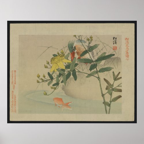 Kingfisher _ Japanese Print