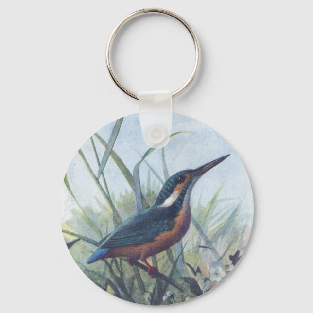 kingfisher keychain (Front)