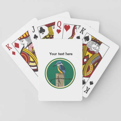 Kingfisher Kotare Nz Poker Cards