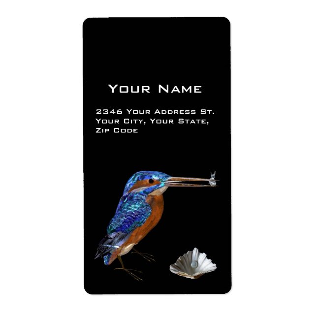 KINGFISHER LABEL (Front)