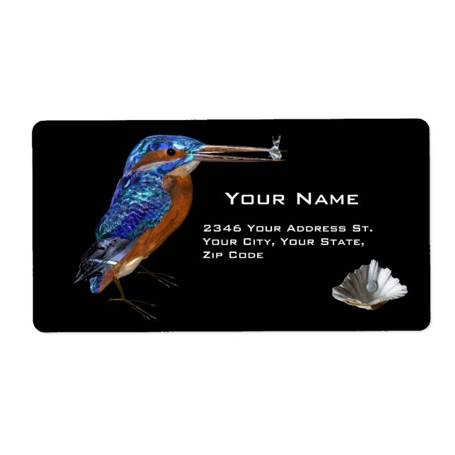 KINGFISHER LABEL (Front)