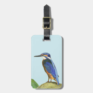 Kingfisher Luggage Tag
