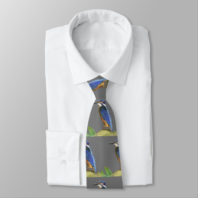 Kingfisher Neck Tie (Tied)