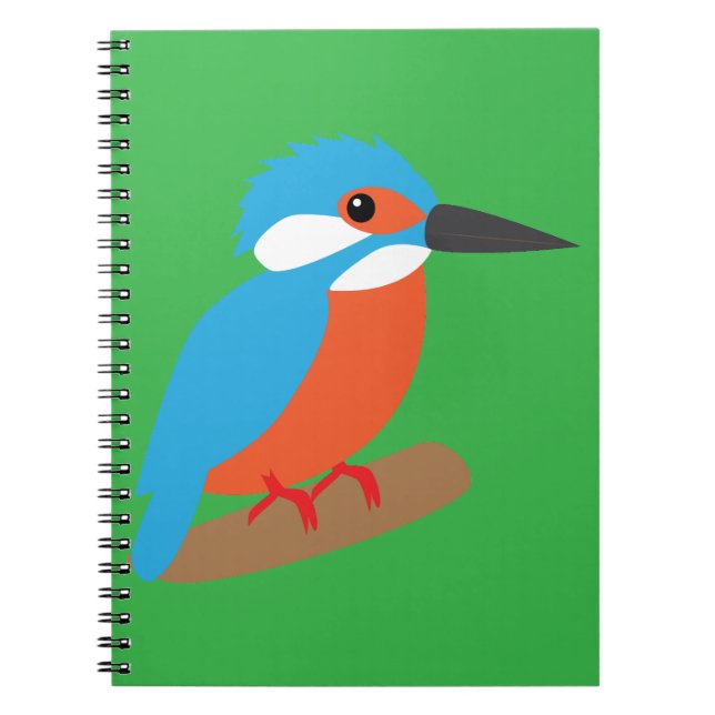 Kingfisher Notebook (Front)