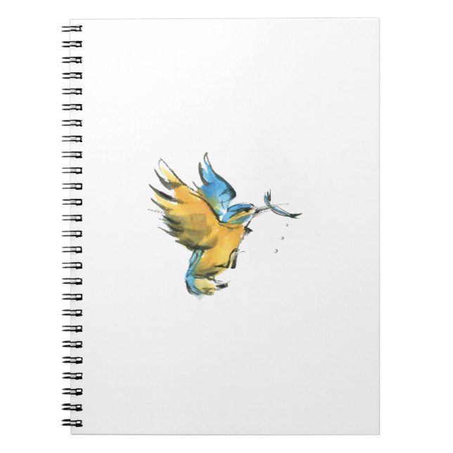 Kingfisher Notebook (Front)