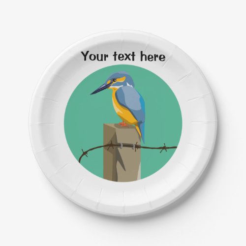 Kingfisher Paper Plates