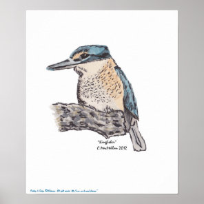 Kingfisher poster