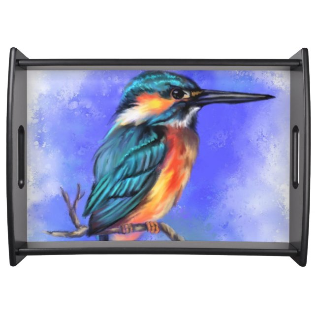 Kingfisher Serving Tray (Front)