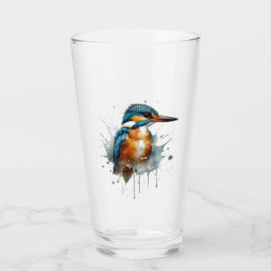 Kingfisher Splash Glass