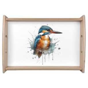 Kingfisher Splash Serving Tray