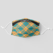 Kingfisher Tartan Adult Cloth Face Mask