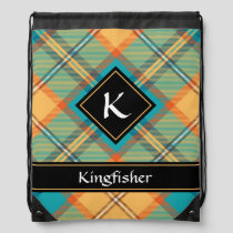 Kingfisher Tartan Drawstring Bag