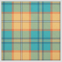 Kingfisher Tartan Fabric