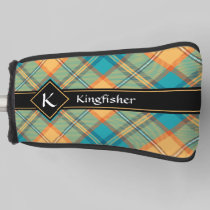 Kingfisher Tartan Golf Head Cover