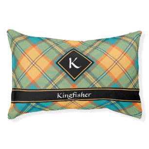 Kingfisher Tartan Pet Bed