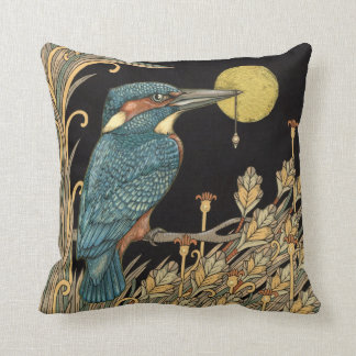 Kingfisher Throw Pillow