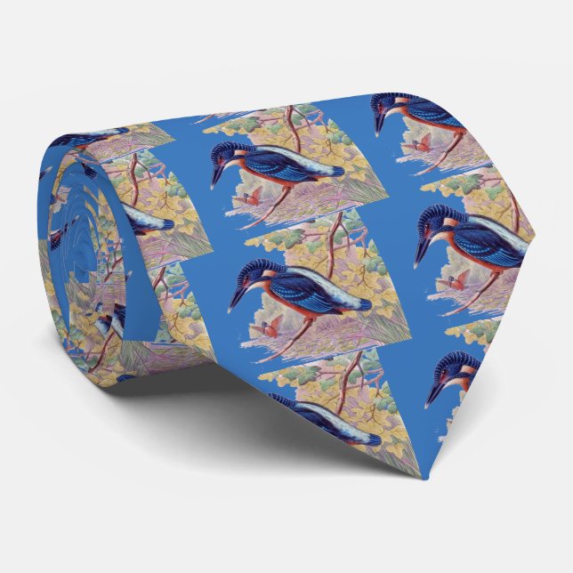 Kingfisher Tie (Rolled)