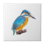 kingfisher tile No 6, from set of 7.