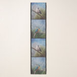 Kingfisher Titmouse Bird Nature Lovers Scarf