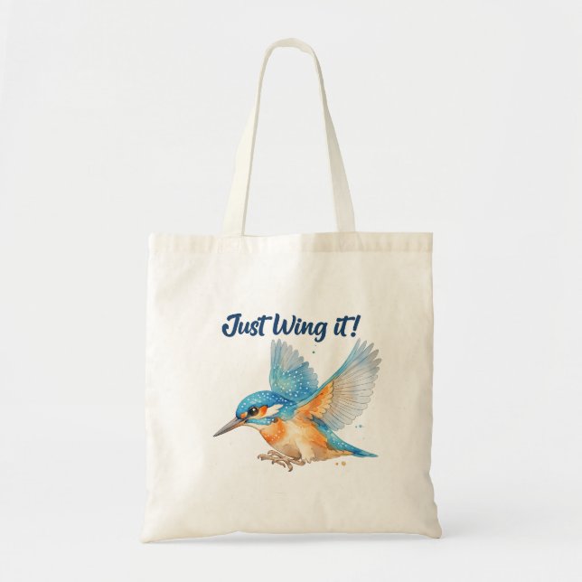 Kingfisher Tote Bag (Front)
