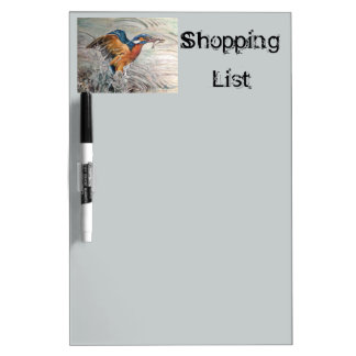 Kingfishing Dry Erase Board