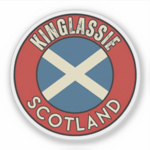 Kinglassie, Scotland Sticker